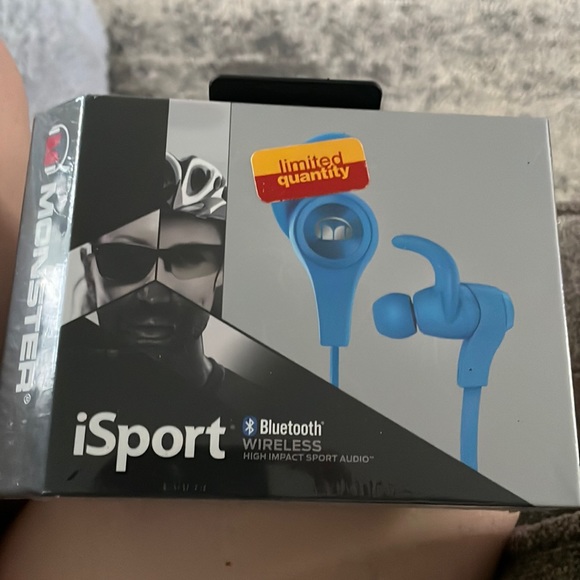 Monster iSport Bluetooth Wireless Headphones - Picture 1 of 4